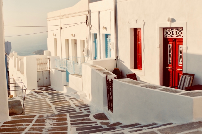greece, greek islands, mediterranean islands, red doors, dreamy, paradise, holiday, mediterranean holiday